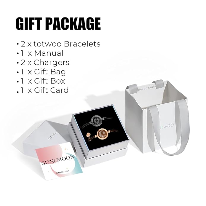 Long distance couples vibrate bracelet ( Set of 2 )